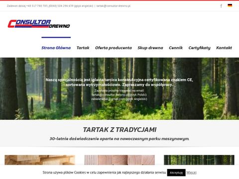 Konsultor-drewno.pl tarcica, bale, biomasa