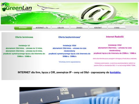 Greenlan.com.pl internet Gdynia