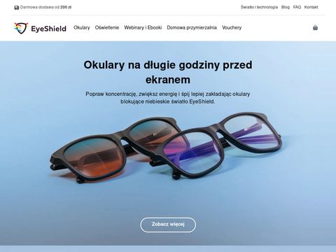 Eyeshield - okulary z filtrem światła niebieskiego