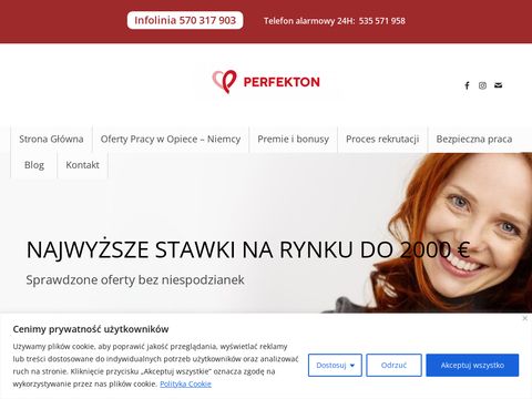 Perfekton.pl - praca dla opiekunek w Niemczech