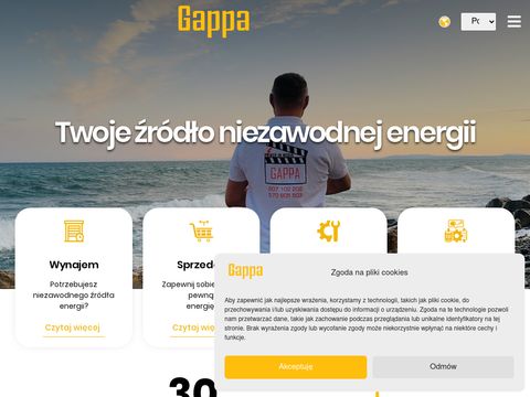 Gappa.com.pl agregaty prądotwórcze