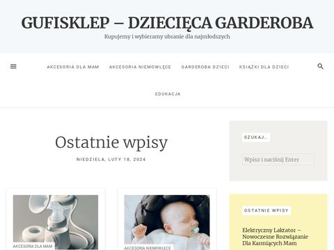 Gufisklep.pl z butami dziecięcymi