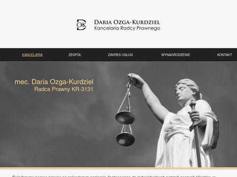Daria Ozga-Kurdziel radca prawny
