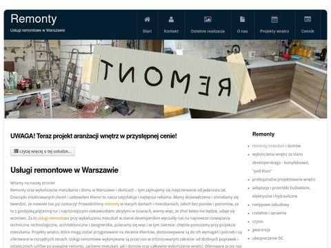 Remonty-gawel.pl - wykończenia wnętrz Warszawa