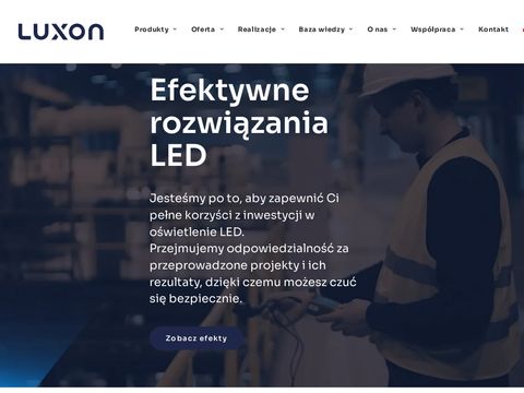 Luxon.pl LED - oświetlenie przemysłowe