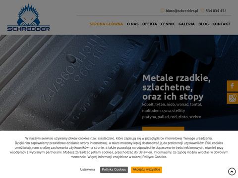 Schredder s.c. skup akumulatorów
