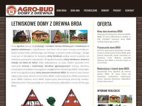 Agrobud.info dom drewniany Brda