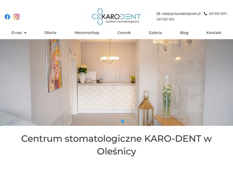 Karo-dent.pl - centrum stomatologiczne Oleśnica