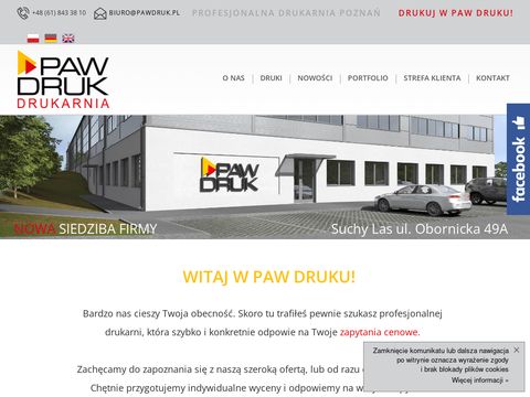 Pawdruk.pl drukarnia Poznań