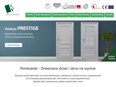 Ronkowski.pl - okna i drzwi drewniane