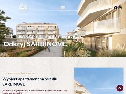 Sarbinove.pl - apartamenty nad morzem sprzedaż
