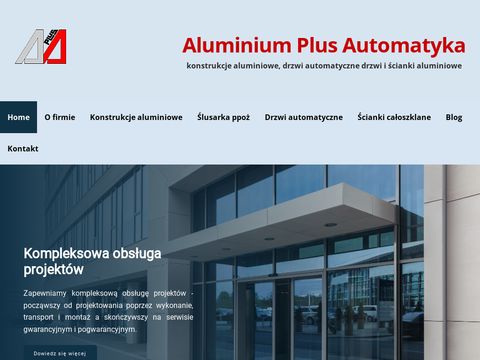 Aplusa.com.pl - drzwi aluminiowe ppoż