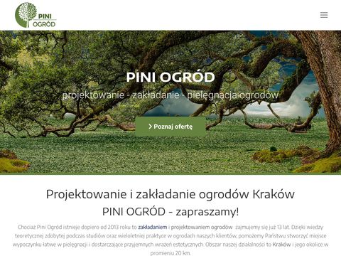 Piniogrod.net - projektowanie ogrodów Kraków