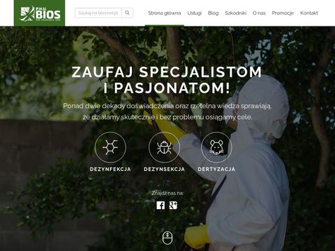 Bios.net.pl - specjaliści w ekologicznym zwalczaniu
