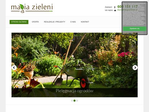 MagiaZieleni.pl - projektowanie ogrodów