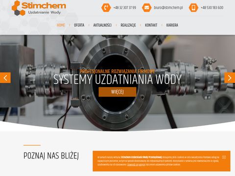 Stimchem.pl - uzdatnianie wody