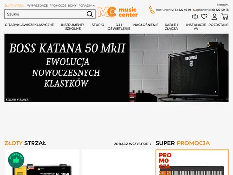 Musiccenter.com.pl - instrumenty muzyczne