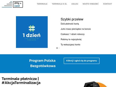 Pay-card.pl terminale płatnicze montrada