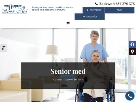 Seniormed.waw.pl prywatne domy opieki Warszawa