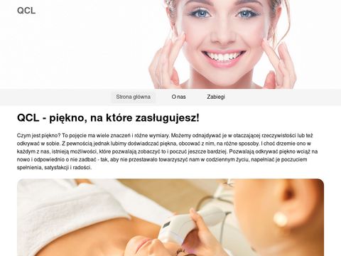 Qcl.pl zabiegi kosmetyczne