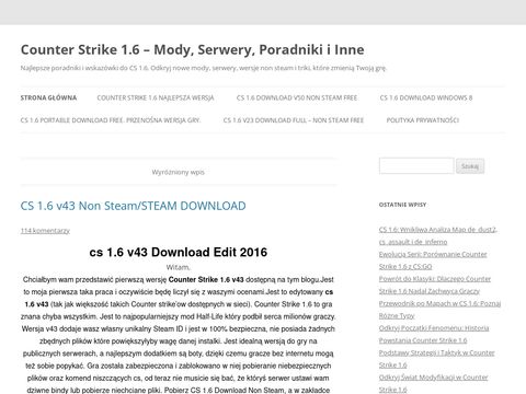 Counter Strike 1.6 download.cs-classic.pl