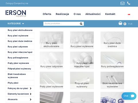 Rury-plexi.pl obróbka i sprzedaż rur pleksi