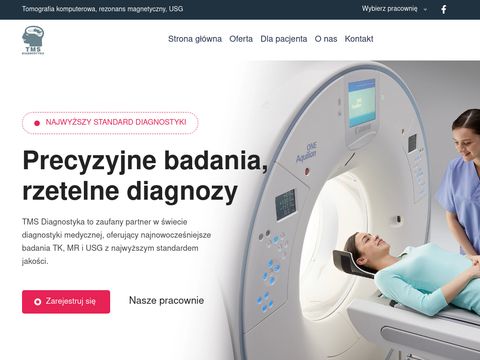 Tomograf komputerowy tmsdiagnostyka.pl