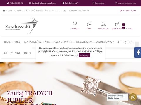 Jubilerbielsko.pl Kozłowski biżuteria