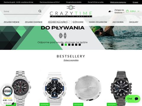 Crazytime.pl sklep z zegarkami online
