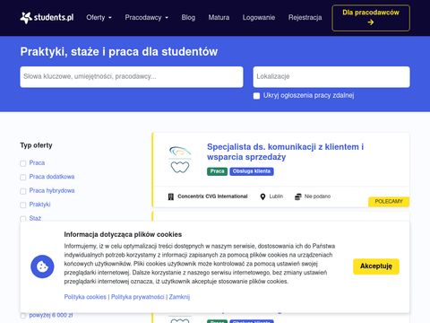 Isivi.pl - praca dla studenta