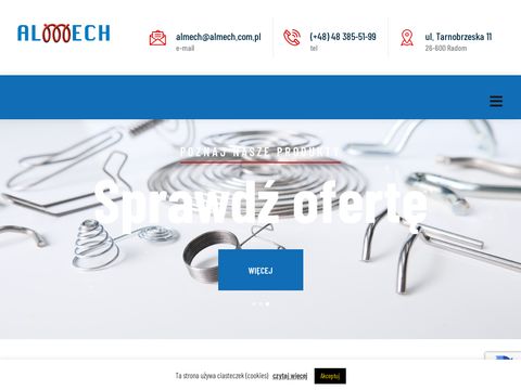 Almech.com.pl - sprężyny producent