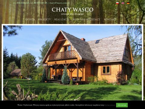 Wasco.pl - producent domów drewninaych