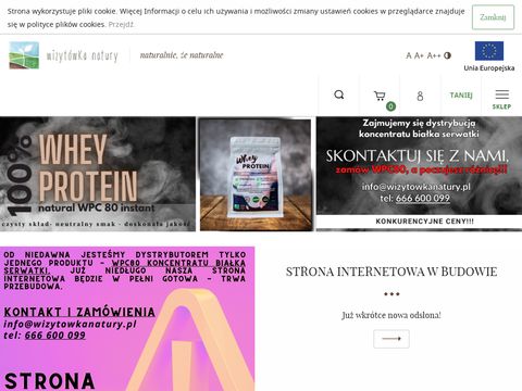 Wizytowkanatury.pl sklep ze zdrową żywnością