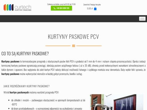 Kurtynypaskowe.com.pl przemysłowe