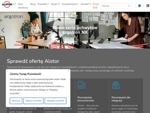 Alstor - technologie dla firm i szpitali