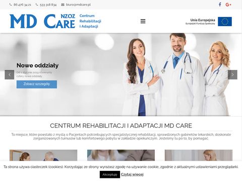Mdcare.pl turnusy geriatryczne