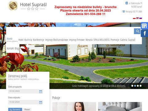Hotelsuprasl.com sala konferencyjna