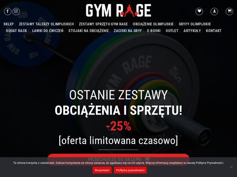 Gym Rage - producent sprzętu na siłownię