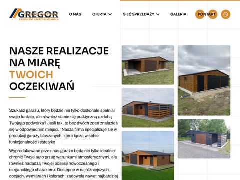 Gregor-garaze.pl kontenery biurowe