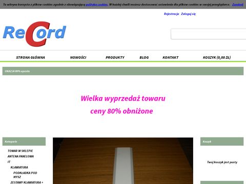 Recordsklep.com.pl anteny wifi