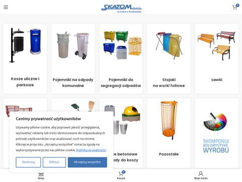 Skatom.com.pl - pojemniki na odpady komunalne