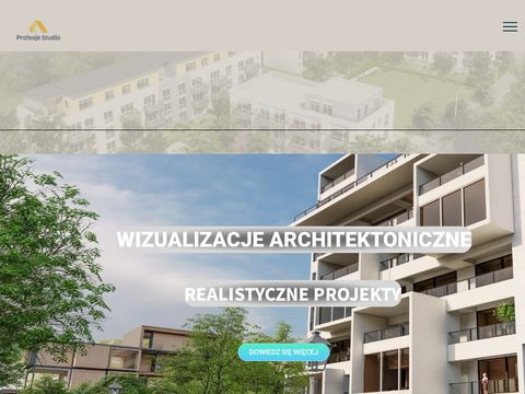Profesja Studio - wizualizacje architektoniczne 3D