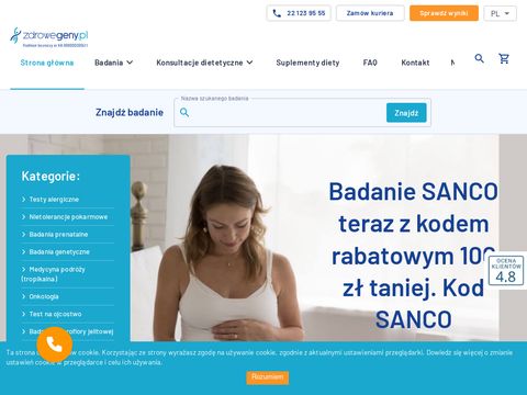 Zdrowegeny.pl centrum badań genetycznych