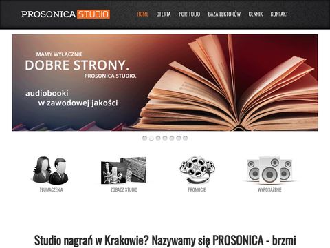 Prosonica.pl - nagrania lektorskie