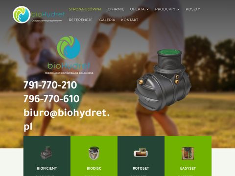 Biohydret.pl przydomowa oczyszczalnia