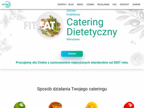 Fitandeat.pl catering dietetyczny Warszawa