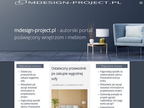 M Design - architekt wnętrz Włocławek