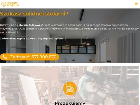 Stolarniasulejowek.pl - meble na zamówienie