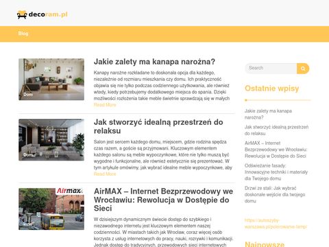 Decoram.pl prezenty, dekoracje i wyposażenie wnętrz