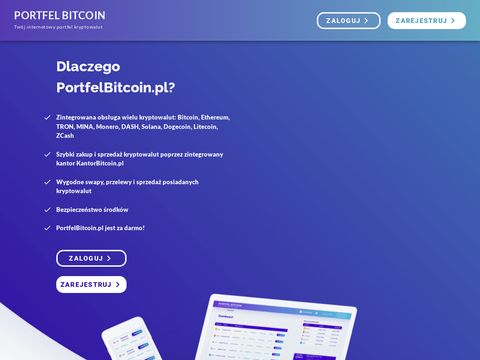 Portfelbitcoin.pl - jaki portfel do kryptowalut